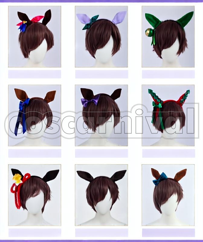 All Members Summer School Uniform Cosplay cosplay costume from Umamusume: Pretty Derby, accessory set view 2