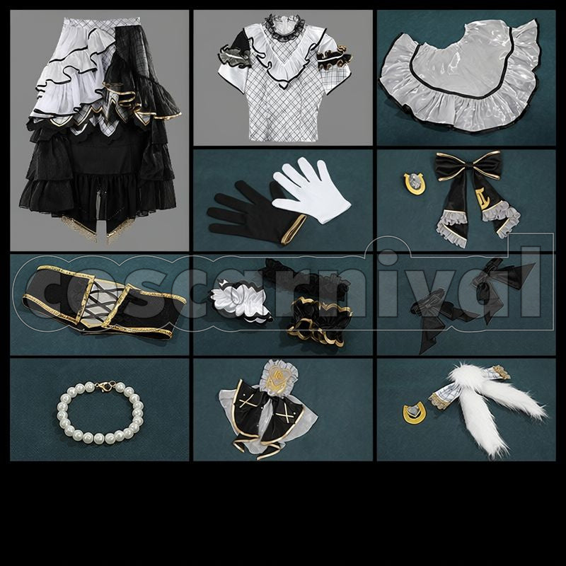 All Members The New Frontier New Outfit Cosplay cosplay costume from Umamusume: Pretty Derby, set view