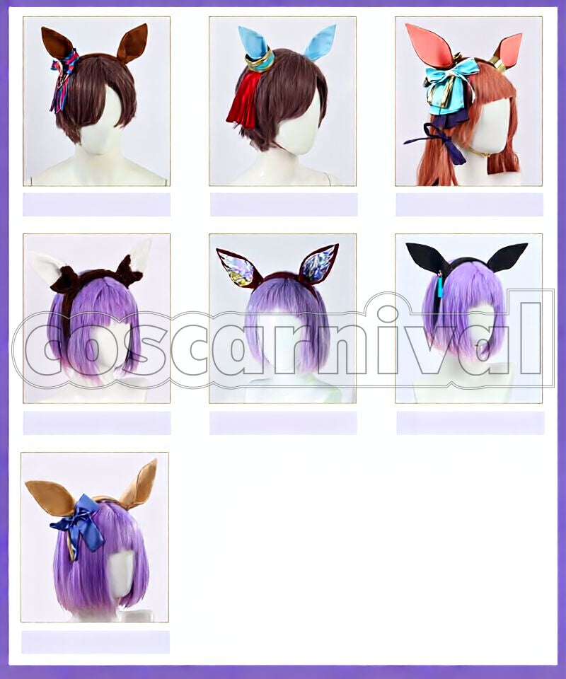All Members Winter School Uniform Cosplay cosplay costume from Umamusume: Pretty Derby, accessory set view 3