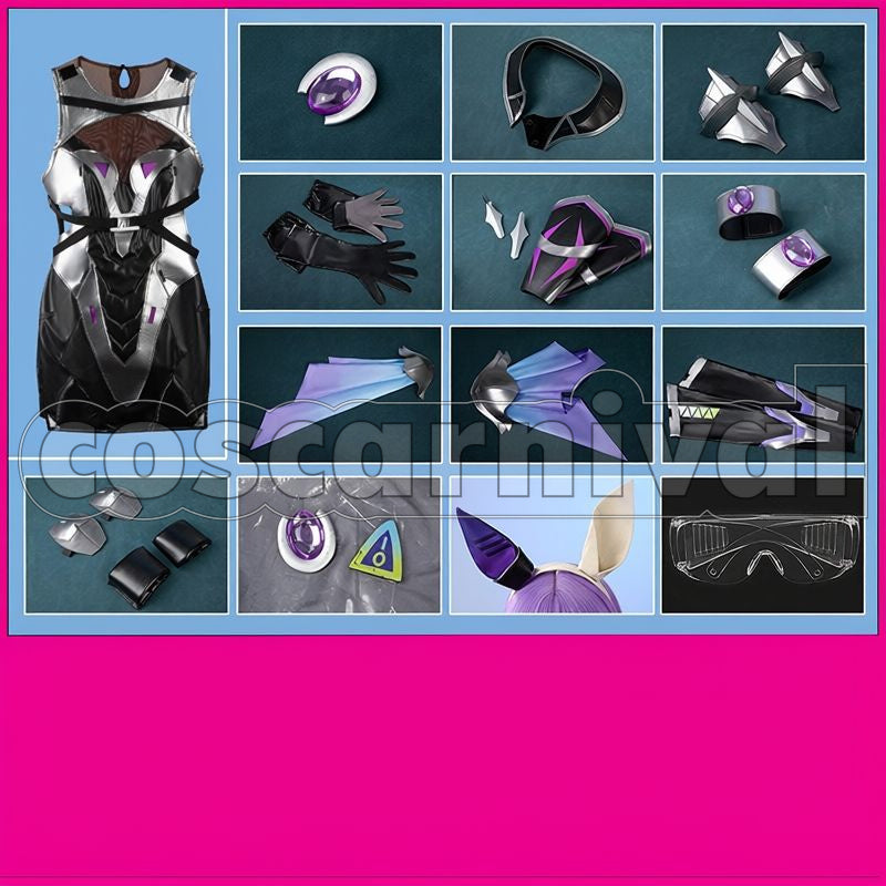 Biwa Hayahide Engineered Victory Cosplay cosplay costume from Umamusume: Pretty Derby, set view