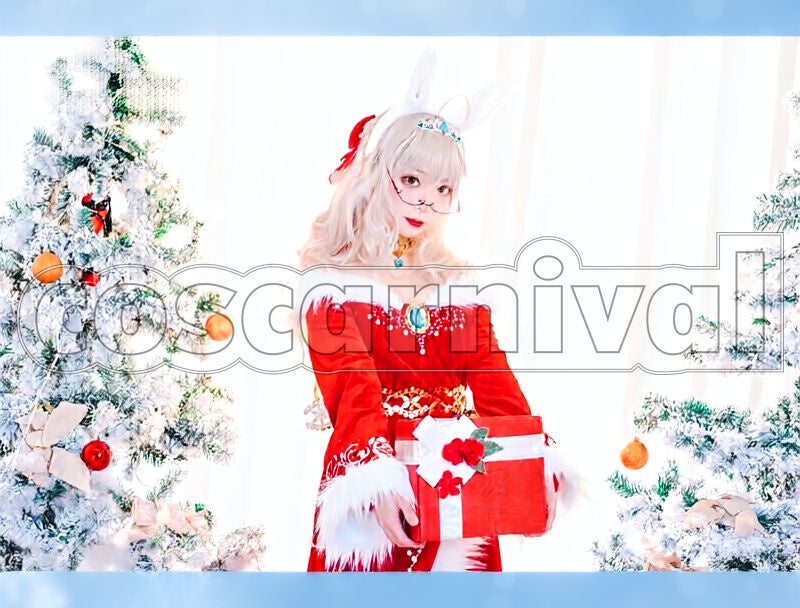 Biwa Hayahide Rouge Caroler Cosplay cosplay costume from Umamusume: Pretty Derby, front view 3