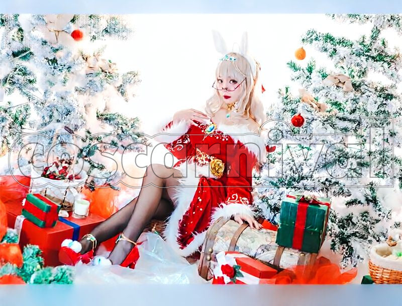 Biwa Hayahide Rouge Caroler Cosplay cosplay costume from Umamusume: Pretty Derby, front view 4