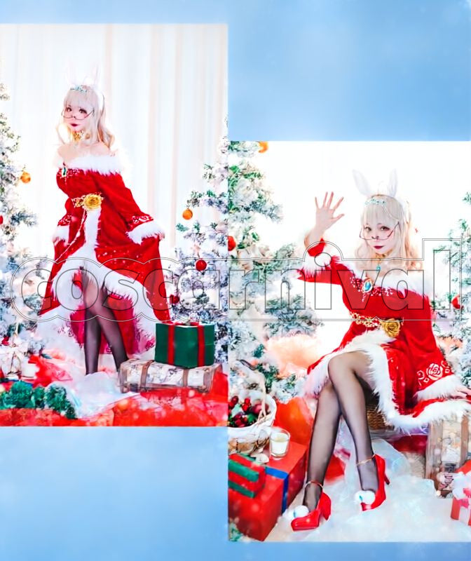 Biwa Hayahide Rouge Caroler Cosplay cosplay costume from Umamusume: Pretty Derby, front view 5