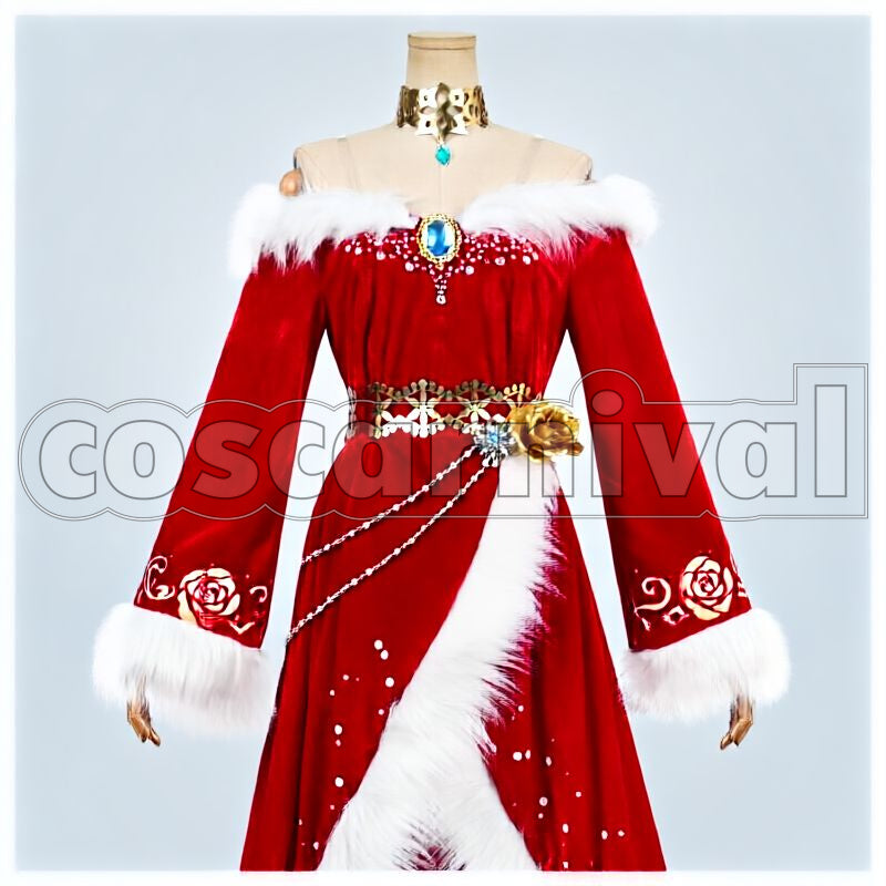 Biwa Hayahide Rouge Caroler Cosplay cosplay costume from Umamusume: Pretty Derby, front view 6