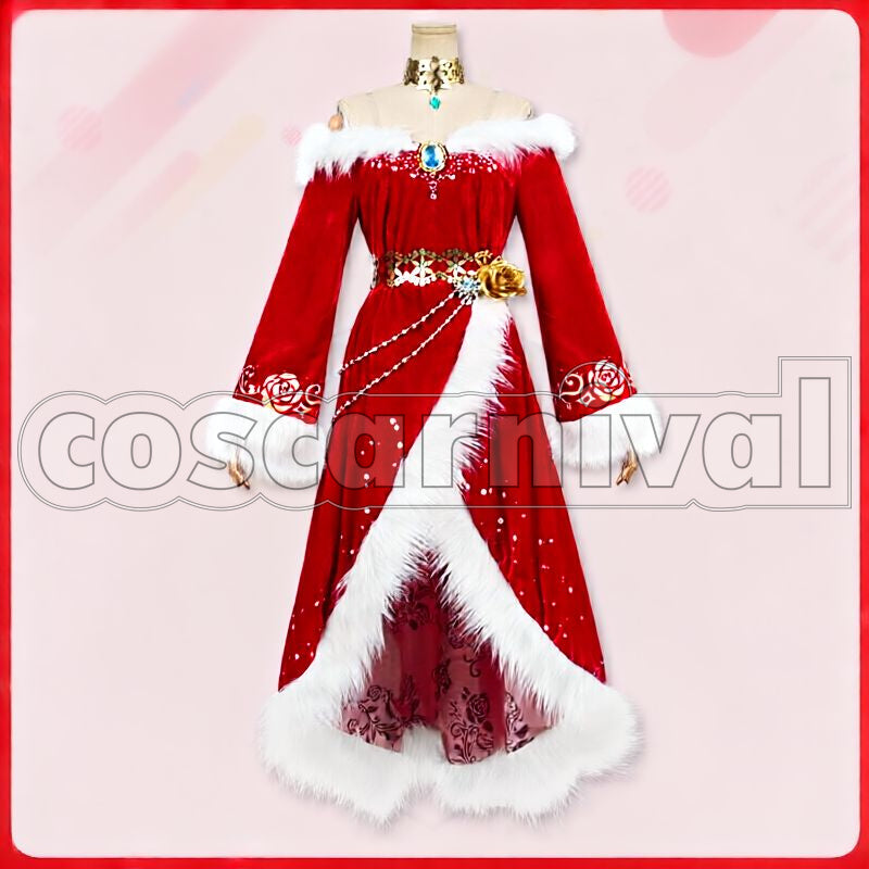 Biwa Hayahide Rouge Caroler Cosplay cosplay costume from Umamusume: Pretty Derby, front view 7
