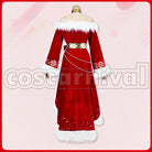 Biwa Hayahide Rouge Caroler Cosplay cosplay costume from Umamusume: Pretty Derby, back view