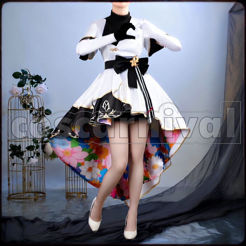 Curren Bouquetd'or Race Outfit Cosplay cosplay costume from Umamusume: Pretty Derby, front view 2