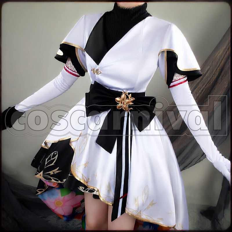 Curren Bouquetd'or Race Outfit Cosplay cosplay costume from Umamusume: Pretty Derby, front view 4