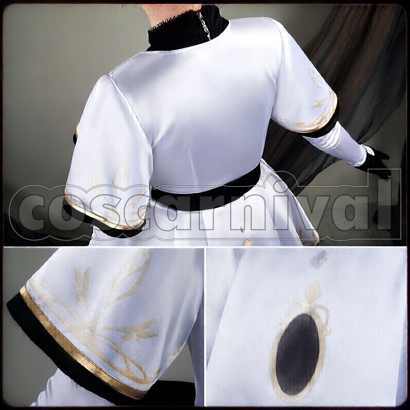 Curren Bouquetd'or Race Outfit Cosplay cosplay costume from Umamusume: Pretty Derby, back view 2