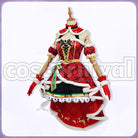 Daiwa Scarlet Nuit Étoilée de Scarlet Christmas Outfit Cosplay cosplay costume from Umamusume: Pretty Derby, front view 4