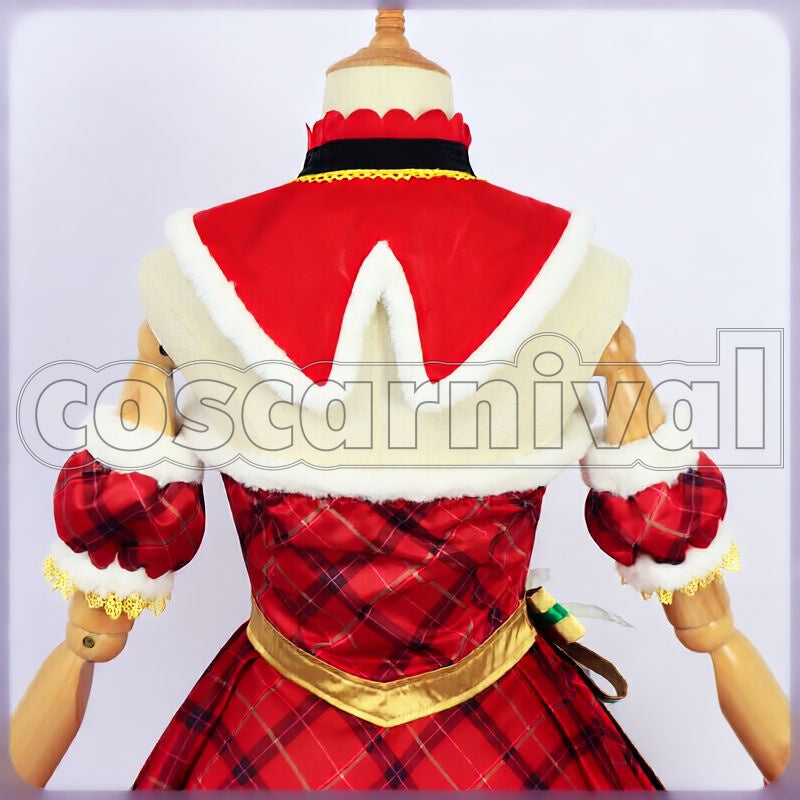 Daiwa Scarlet Nuit Étoilée de Scarlet Christmas Outfit Cosplay cosplay costume from Umamusume: Pretty Derby, back view 2