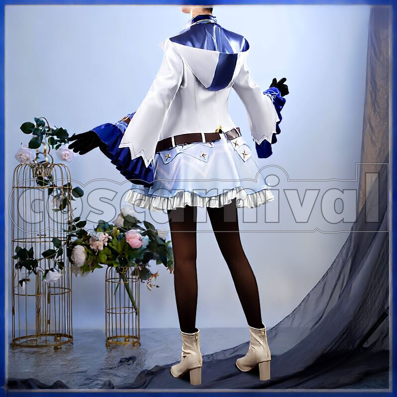 Daring Tact Race Outfit Cosplay cosplay costume from Umamusume: Pretty Derby, back view 1