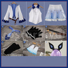 Daring Tact Race Outfit Cosplay cosplay costume from Umamusume: Pretty Derby, set view