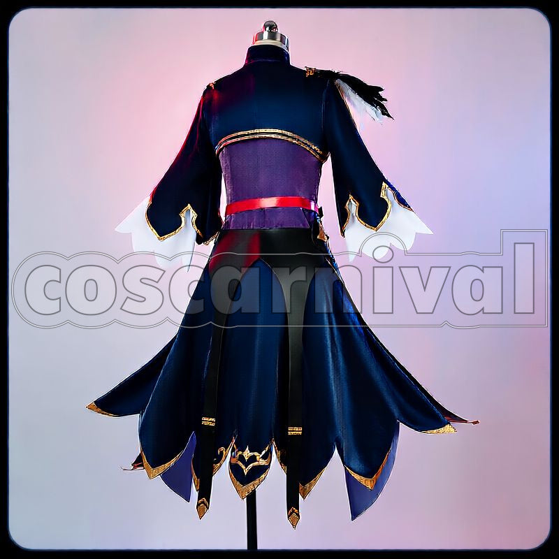 Duramente Race Outfit Cosplay cosplay costume from Umamusume: Pretty Derby, back view 1