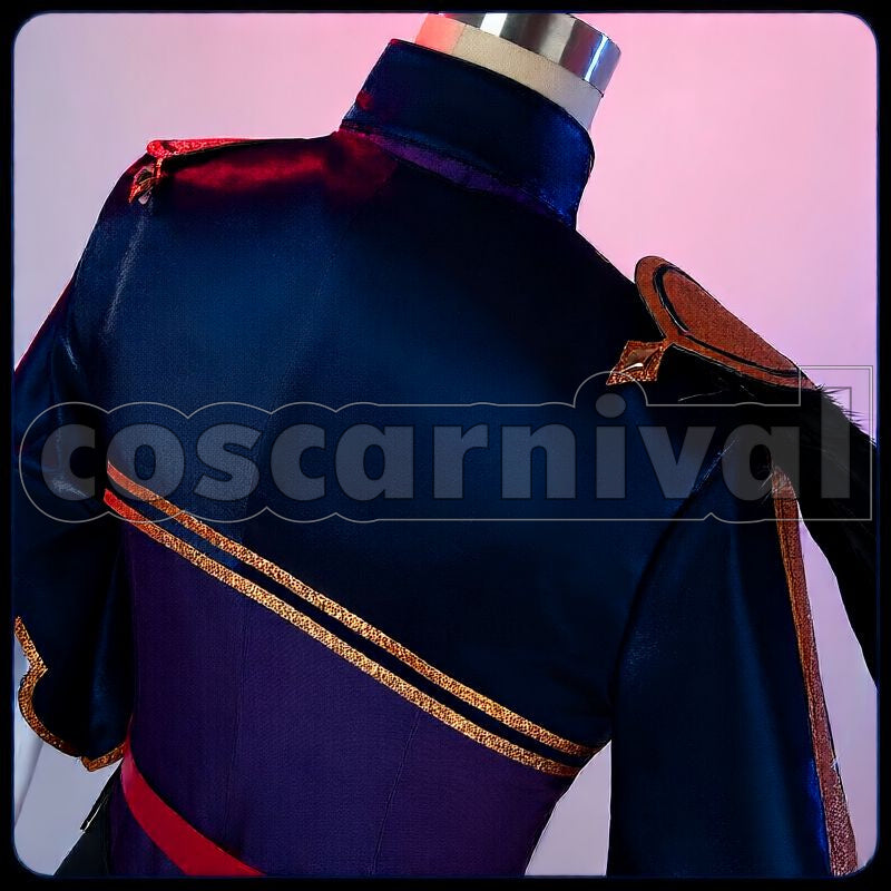 Duramente Race Outfit Cosplay cosplay costume from Umamusume: Pretty Derby, back view 2