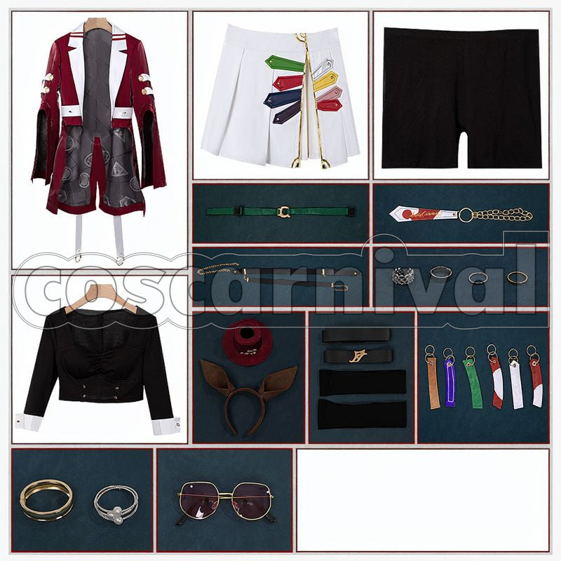 Forever Young Race Outfit Cosplay cosplay costume from Umamusume: Pretty Derby, set view