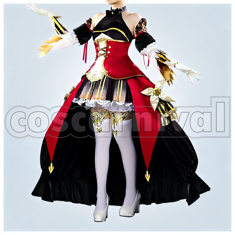 Gentildonna Race Outfit Cosplay cosplay costume from Umamusume: Pretty Derby, front view 1
