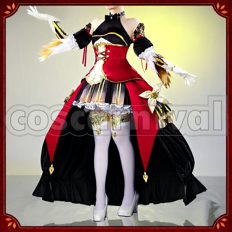 Gentildonna Race Outfit Cosplay cosplay costume from Umamusume: Pretty Derby, front view 2