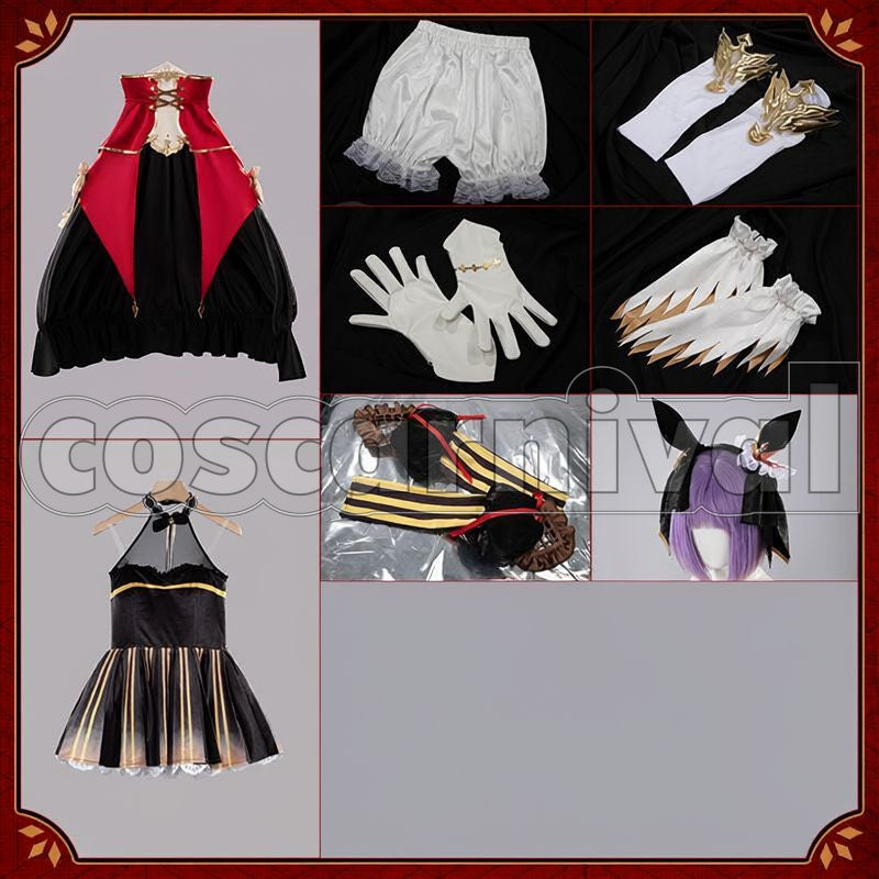Gentildonna Race Outfit Cosplay cosplay costume from Umamusume: Pretty Derby, set view