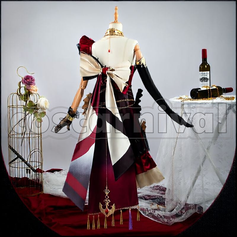 Gold Ship La mode 564 Cosplay cosplay costume from Umamusume: Pretty Derby, back view