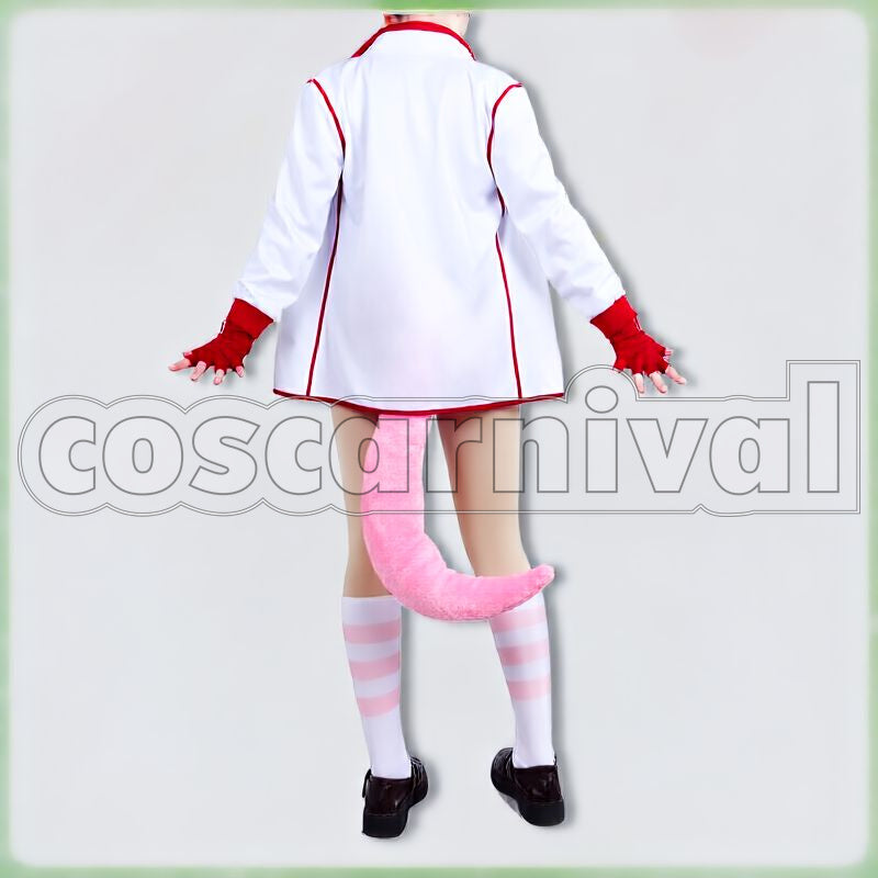 Haru Urara Race Outfit Cosplay cosplay costume from Umamusume: Pretty Derby, back view