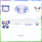 Hishi Akebono Race Outfit Cosplay cosplay costume from Umamusume: Pretty Derby, set view