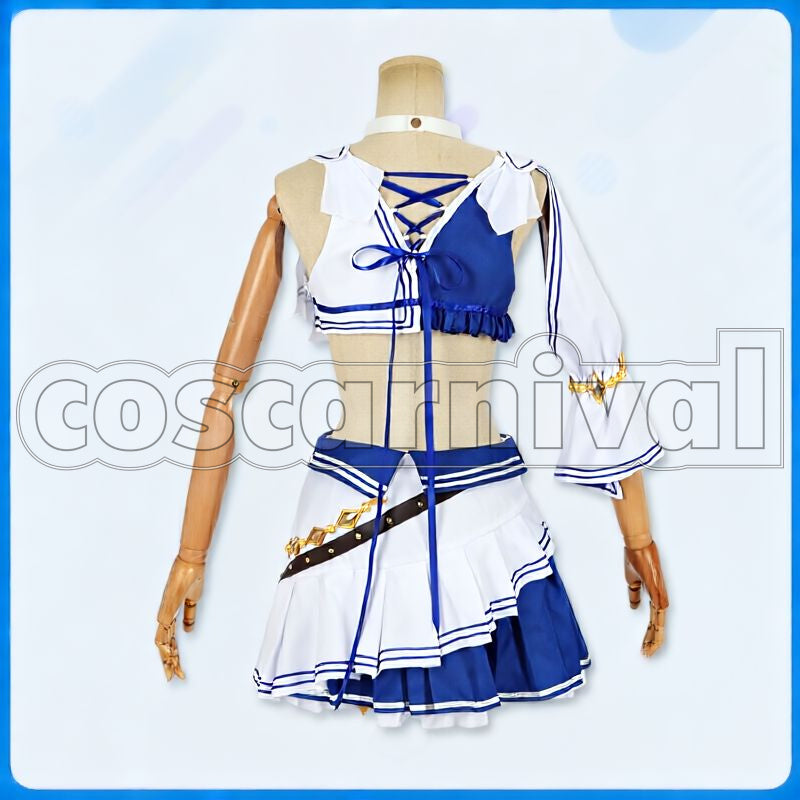 Hishi Amazon Race Outfit Cosplay cosplay costume from Umamusume: Pretty Derby, back view