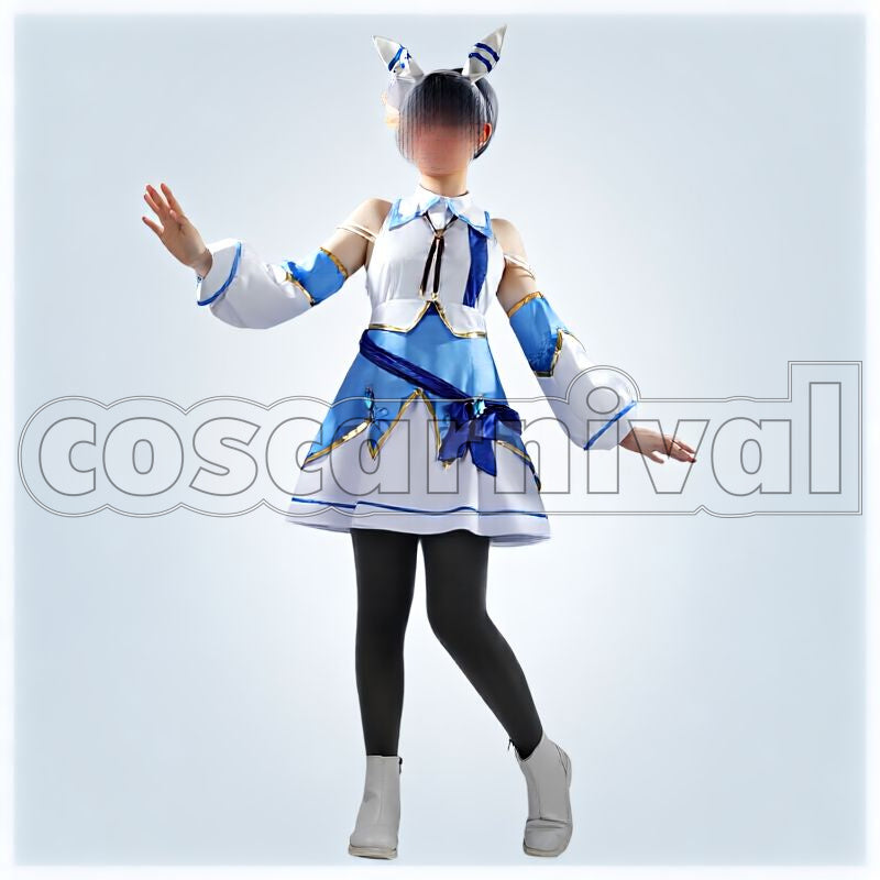 Hishi Miracle Race Outfit Cosplay cosplay costume from Umamusume: Pretty Derby, front view 1