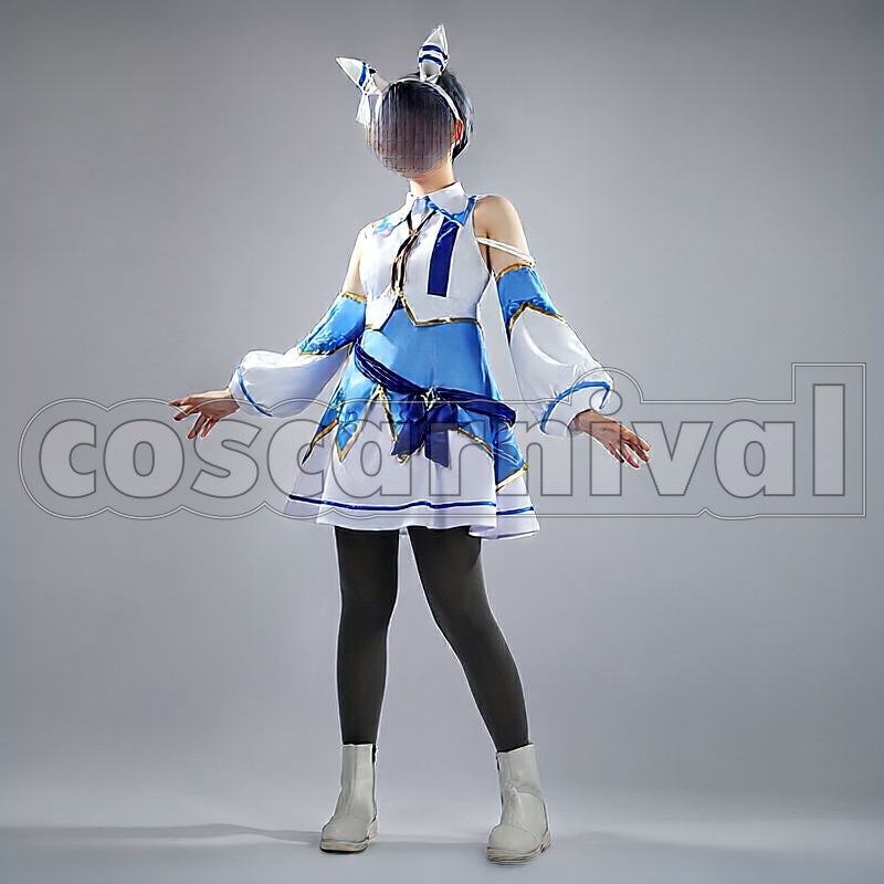 Hishi Miracle Race Outfit Cosplay cosplay costume from Umamusume: Pretty Derby, front view 3