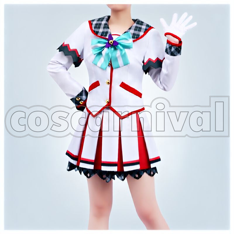 Hokko Tarumae Race Outfit Cosplay cosplay costume from Umamusume: Pretty Derby, front view 1