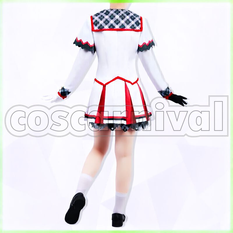 Hokko Tarumae Race Outfit Cosplay cosplay costume from Umamusume: Pretty Derby, back view