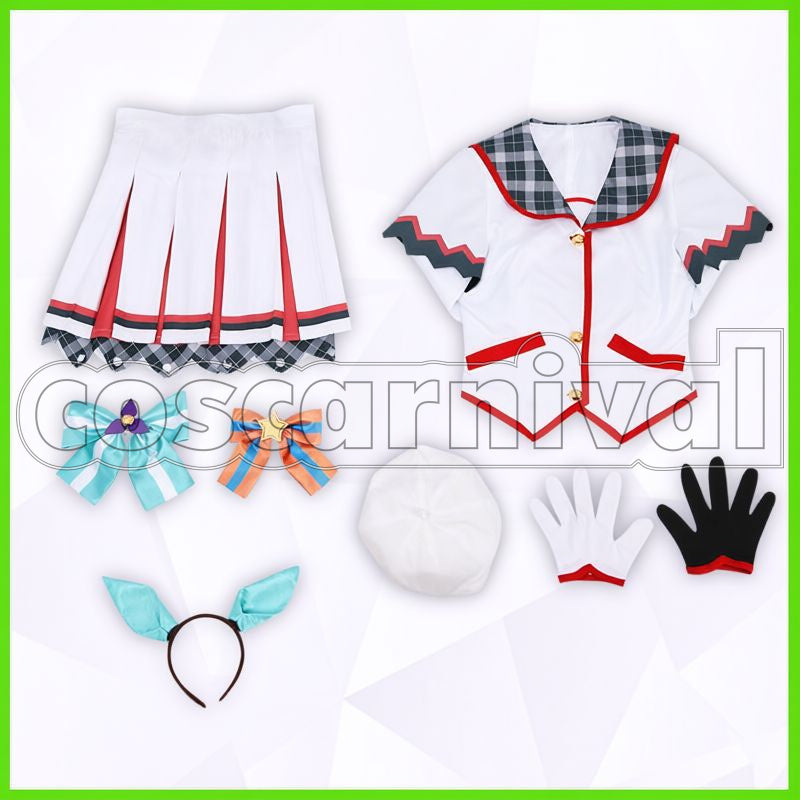 Hokko Tarumae Race Outfit Cosplay cosplay costume from Umamusume: Pretty Derby, set view