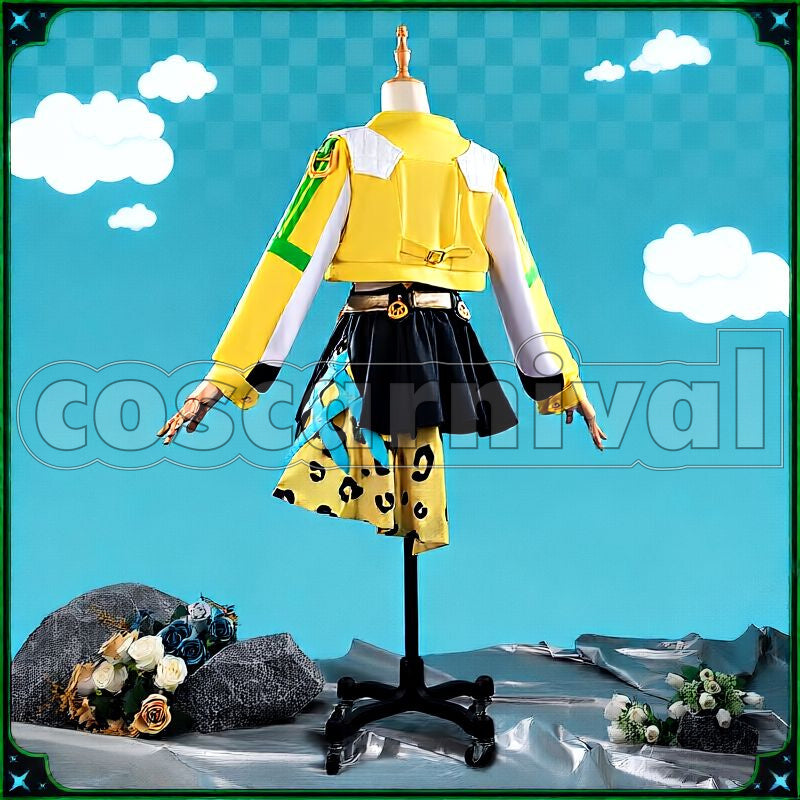 Jungle Pocket Race Outfit Cosplay cosplay costume from Umamusume: Pretty Derby, back view 1