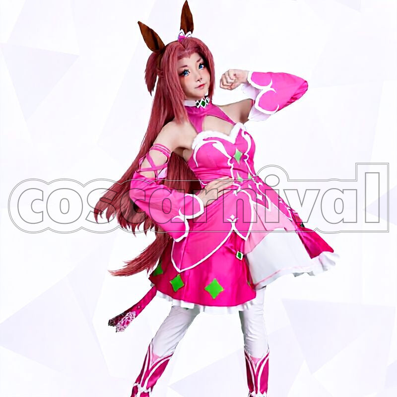 Kawakami Princess Race Outfit Cosplay cosplay costume from Umamusume: Pretty Derby, front view 1