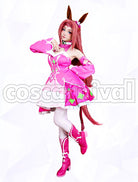 Kawakami Princess Race Outfit Cosplay cosplay costume from Umamusume: Pretty Derby, front view 4