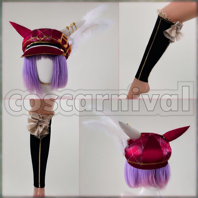 Marche Lorraine Race Outfit Cosplay cosplay costume from Umamusume: Pretty Derby, accessory set view