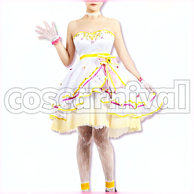 Mayano Top Gun Sunlight Bouquet Cosplay cosplay costume from Umamusume: Pretty Derby, front view 2