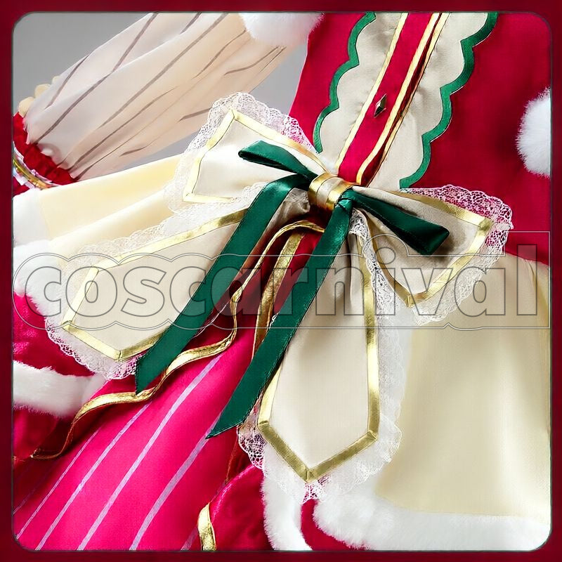 Mejiro Bright O Twinkling Snow Lolita Christmas Outfit Cosplay cosplay costume from Umamusume: Pretty Derby, detail-3