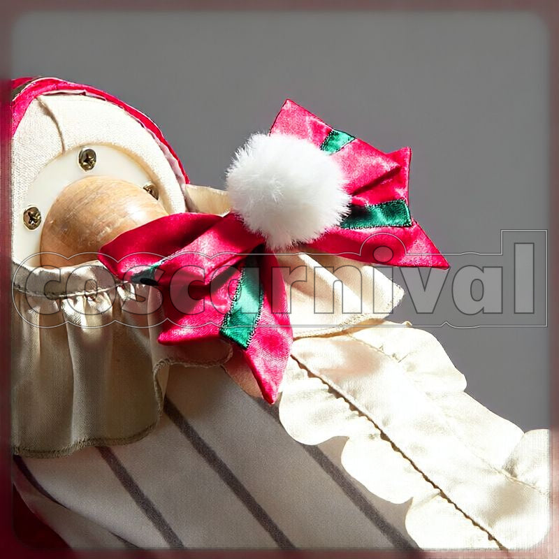 Mejiro Bright O Twinkling Snow Lolita Christmas Outfit Cosplay cosplay costume from Umamusume: Pretty Derby, detail-4