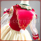 Mejiro Bright O Twinkling Snow Lolita Christmas Outfit Cosplay cosplay costume from Umamusume: Pretty Derby, back view 2