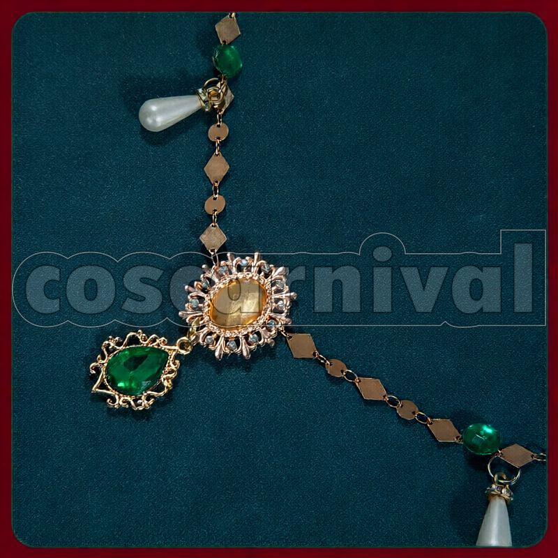 Mejiro Bright O Twinkling Snow Lolita Christmas Outfit Cosplay cosplay costume from Umamusume: Pretty Derby, accessory view 1