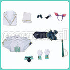 Mejiro McQueen End of the Skies Cosplay cosplay costume from Umamusume: Pretty Derby, set view