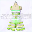 Mejiro McQueen Fair Lady of the Waves Swimsuit Cosplay cosplay costume from Umamusume: Pretty Derby, back view