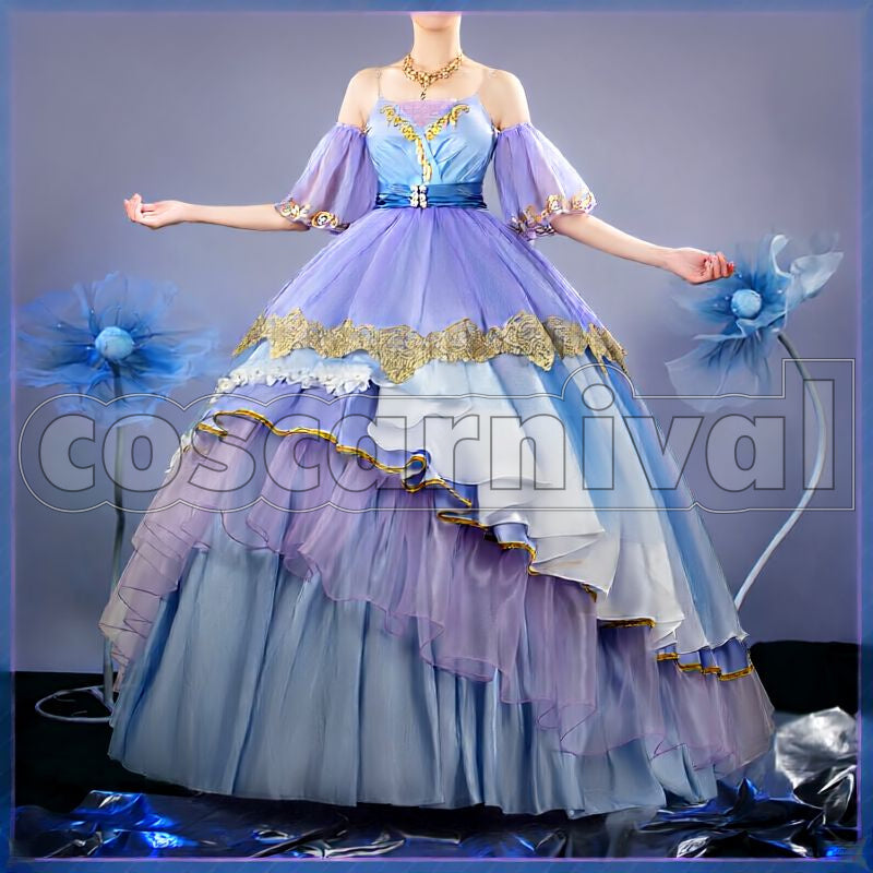 Mejiro McQueen Heart Aflutter in the Evening Breeze Cosplay cosplay costume from Umamusume: Pretty Derby, front view 2