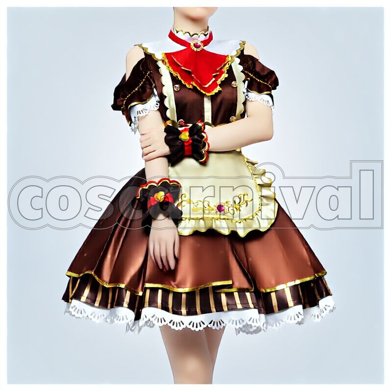 Mihono Bourbon CODE: ICING Valentine Outfit Cosplay cosplay costume from Umamusume: Pretty Derby, front view 1