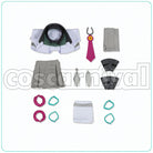Mihono Bourbon Race Outfit Cosplay cosplay costume from Umamusume: Pretty Derby, set view