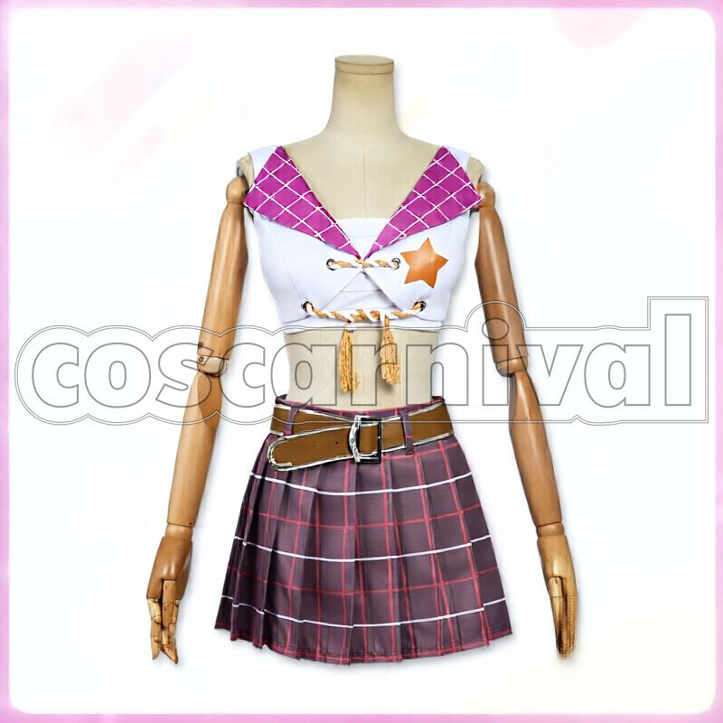 Narita Brian Race Outfit Cosplay cosplay costume from Umamusume: Pretty Derby, front view 4