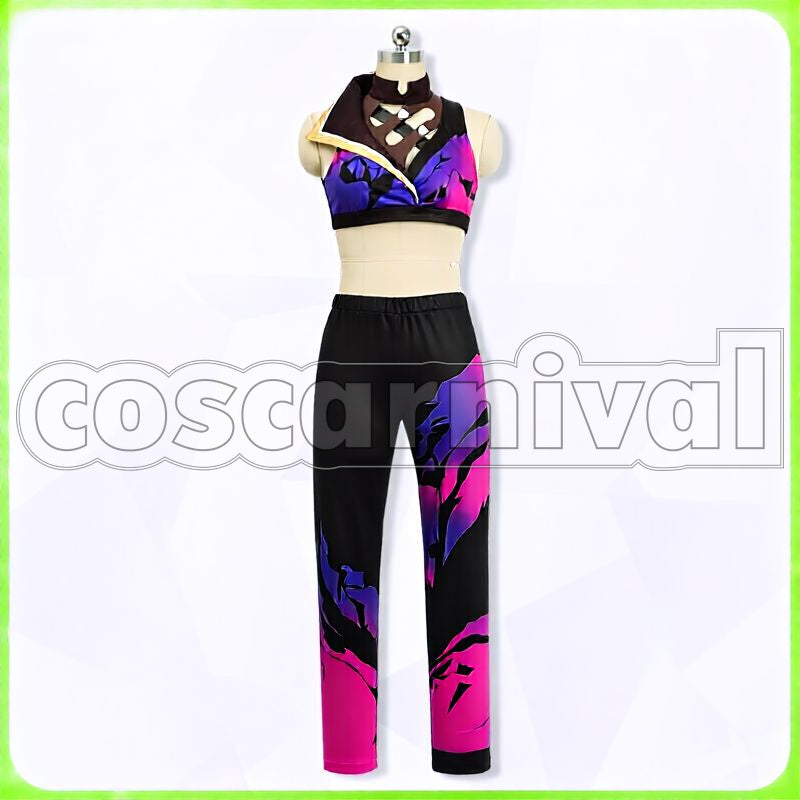 Narita Brian Ravenous Wolf New Outfit Cosplay cosplay costume from Umamusume: Pretty Derby, front view 4