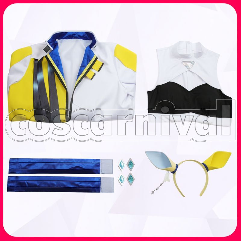 Neo Universe Race Outfit Cosplay cosplay costume from Umamusume: Pretty Derby, set view