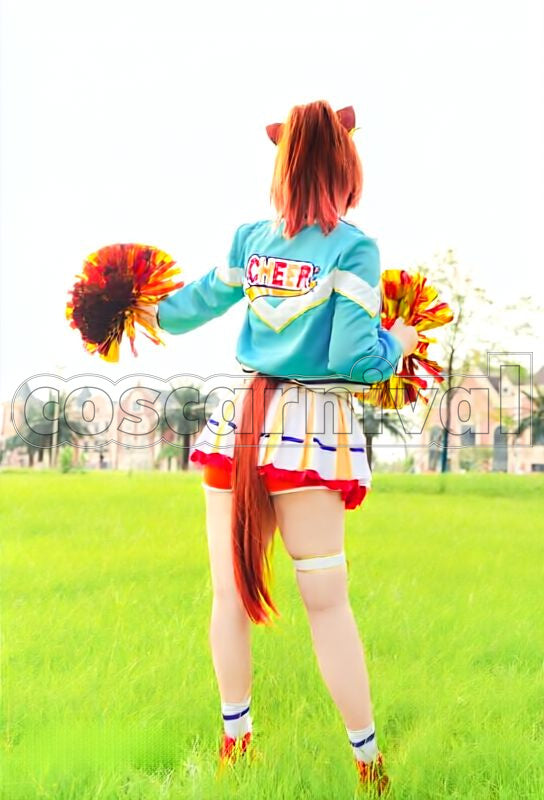Nice Nature RUN&WIN Cosplay cosplay costume from Umamusume: Pretty Derby, back view 1